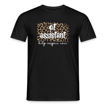 Occupational Therapy Assistant Occupational Therapy OTA - Men's T-Shirt - black - Front - AI Model Male 178 light (178cm)