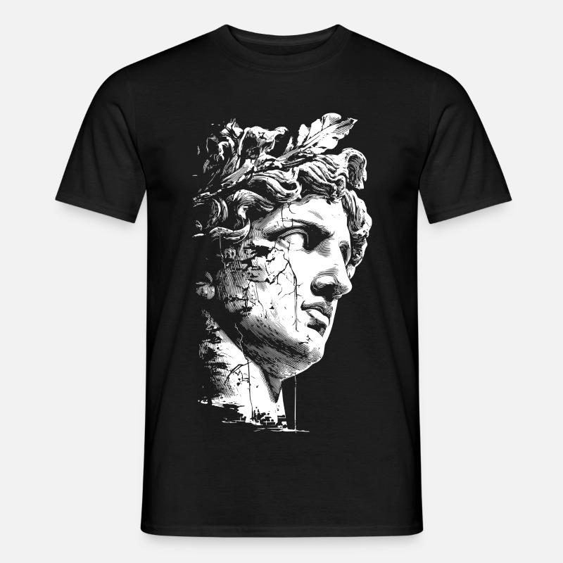 Ancient Greek Statue - Classical Art - Men’s T-shirt - black