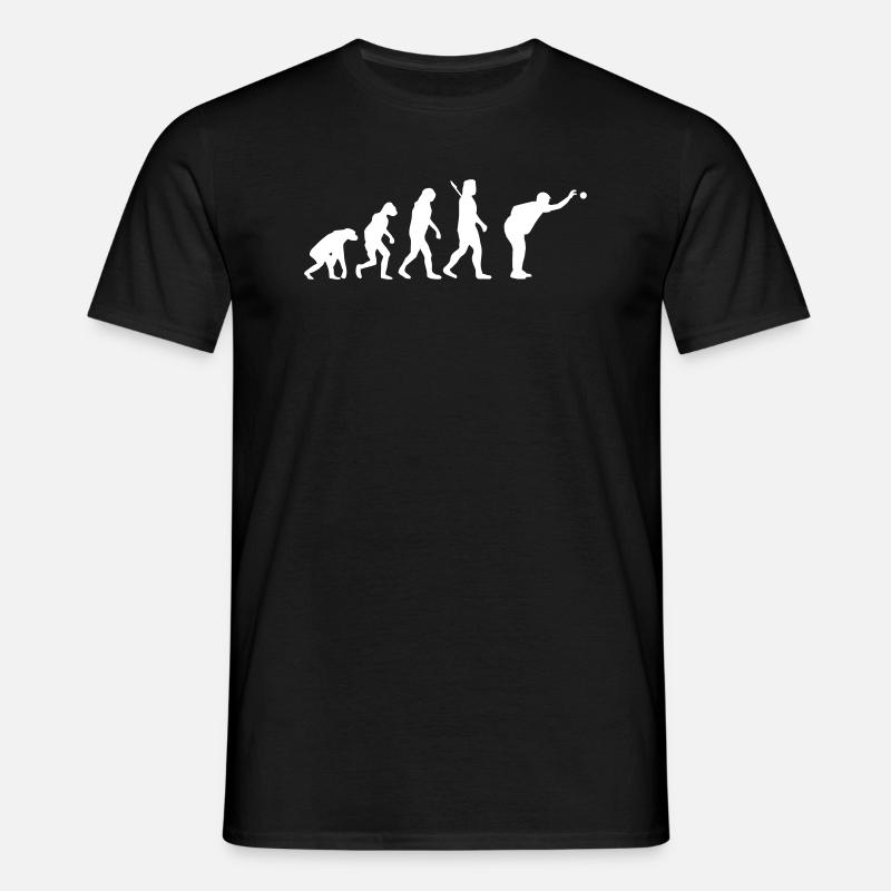 Evolution Boule - Männer T-Shirt - Schwarz