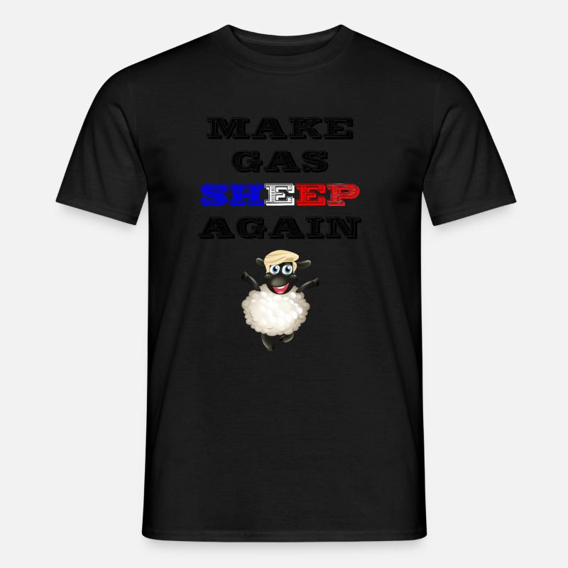 Make Gas great again - Männer T-Shirt - Schwarz