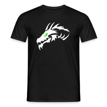 Dragon - T-shirt homme - noir - Devant - AI Model Male 178 light (178cm)