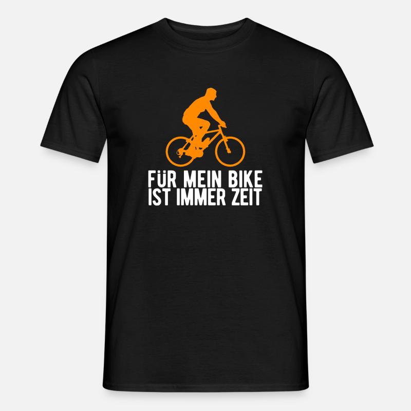 Fahrrad Spruch - Männer T-Shirt - Schwarz