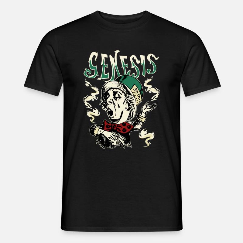 Genesis Madl Hatter - Männer T-Shirt - Schwarz