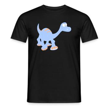 Dinosaurier! - Männer T-Shirt - Schwarz - Vorne - AI Model Male 178 light (178cm)