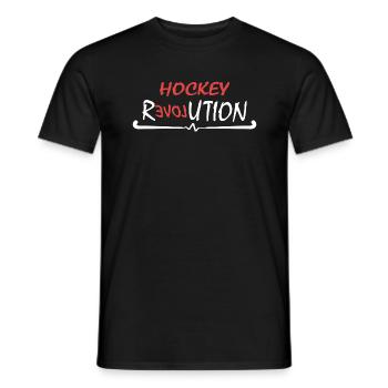 feldhockey hockey hockey hockey hockey-love hockey - T-shirt homme - noir - Devant - AI Model Male 178 light (178cm)