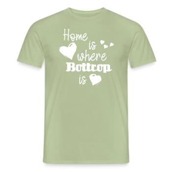 Zuhause in Bottrop - Home is where Bottrop is - Männer T-Shirt - Sage - Vorne - AI Model Male 178 light (178cm)