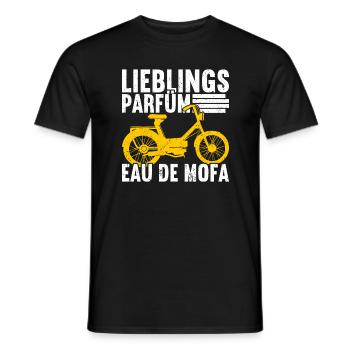 Mofa Mofas Moped Zweirad Mofafahrer Rollerfahrer - Männer T-Shirt - Schwarz - Vorne - AI Model Male 178 light (178cm)