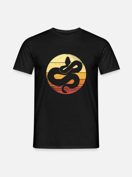 Snake - Men's T-Shirt - black