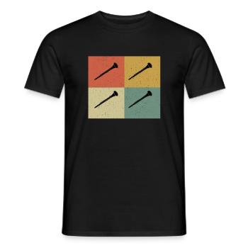 Oboes - Men's T-Shirt - black - Front - AI Model Male 178 light (178cm)