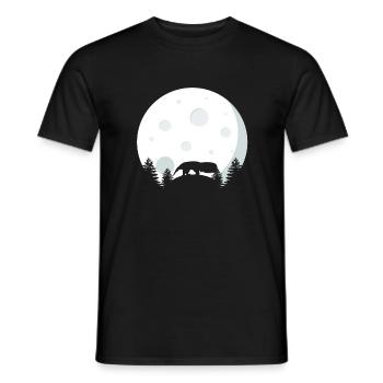 Fourmilière Avant la pleine lune - T-shirt homme - noir - Devant - AI Model Male 178 light (178cm)