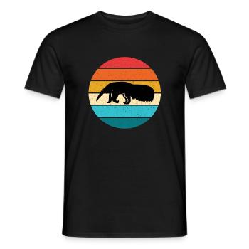 Anteater - Men's T-Shirt - black - Front - AI Model Male 178 light (178cm)