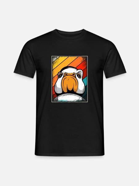 Gans - Männer T-Shirt - Schwarz