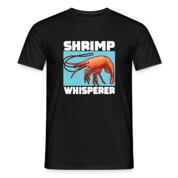 Crevettes murmureurs - T-shirt homme - noir - Devant - AI Model Male 178 light (178cm)