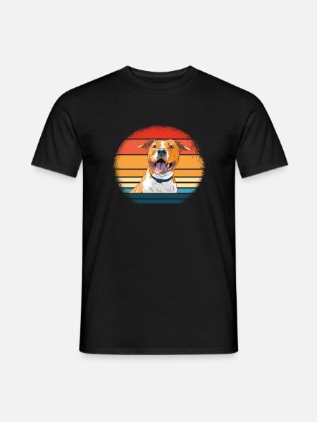 American Staffordshire Terrier - Men's T-Shirt - black