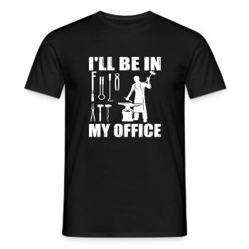 Forgeron - T-shirt homme - noir - Devant - AI Model Male 178 light (178cm)