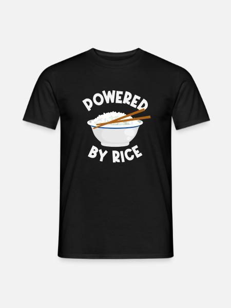 Rice - Men's T-Shirt - black