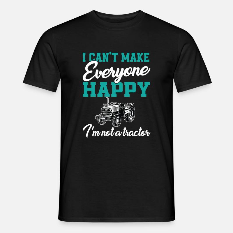 Tractor - Men’s T-shirt - black