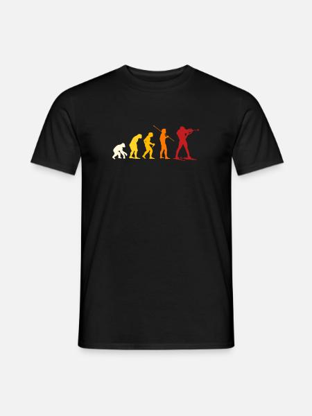 Biathlon Evolution - Men's T-Shirt - black