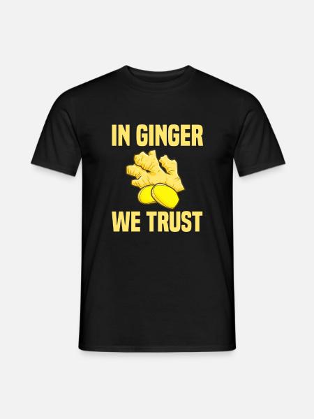 Ginger - Men's T-Shirt - black