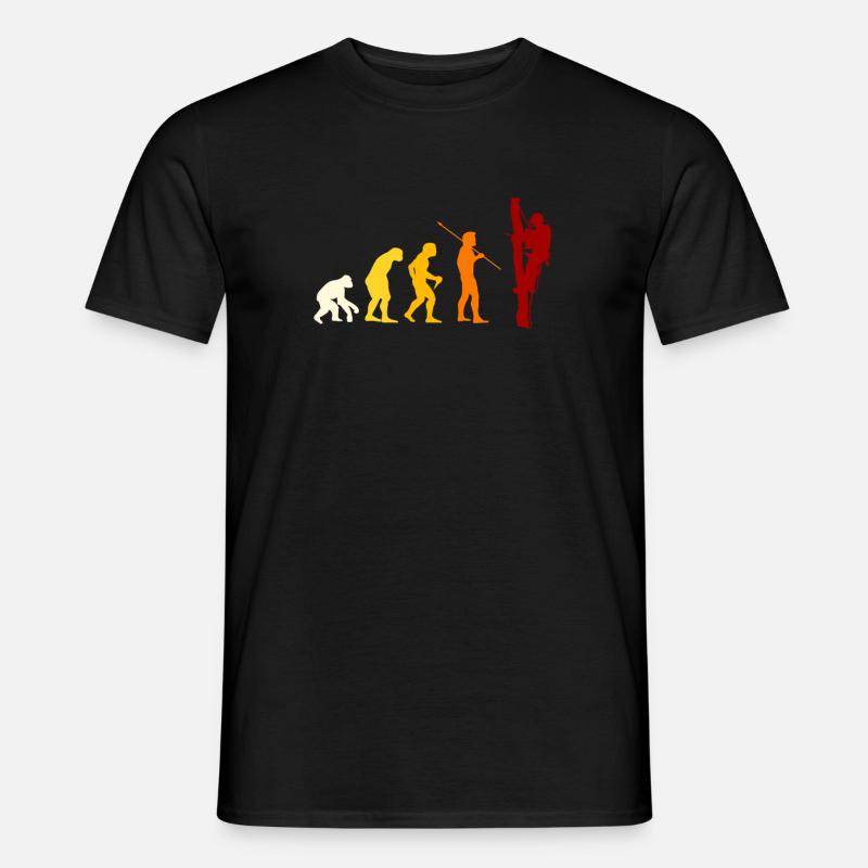 Arborist Evolution - Men’s T-shirt - black