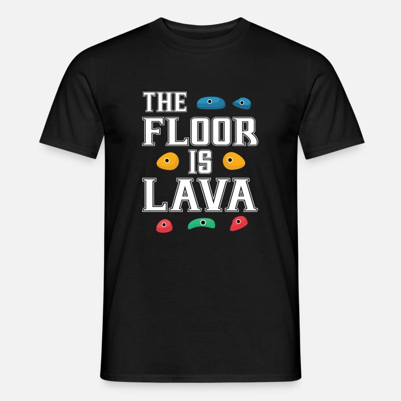 Climbing Gift Climbing Wall - Men's T-Shirt - black
