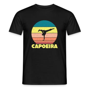 Capoeira - Men's T-Shirt - black - Front - AI Model Male 178 light (178cm)