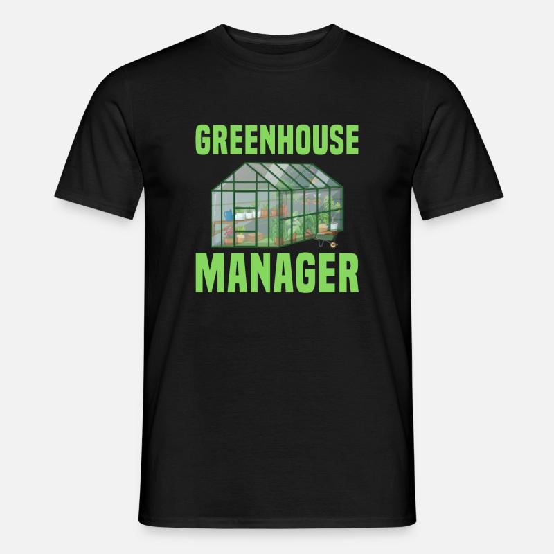 Drivhuschef - Mænd T-shirt - sort