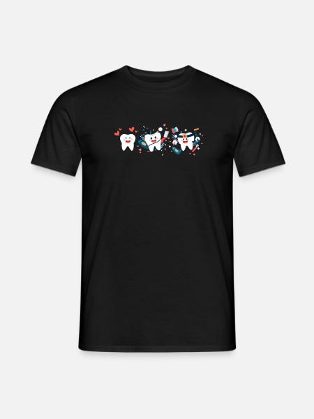 Teeth - Men's T-Shirt - black