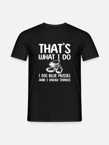 Viseur de moules - T-shirt homme - noir