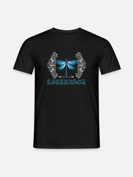 Dragonfly Sassenach - Men's T-Shirt - black
