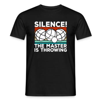 Bocce Boule Bocce Gift Bocce Ball - Men's T-Shirt - black - Front - AI Model Male 178 light (178cm)