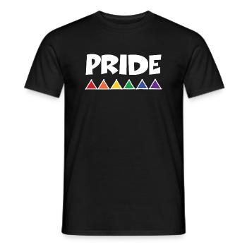 pride2 2 - Männer T-Shirt - Schwarz - Vorne - AI Model Male 178 light (178cm)