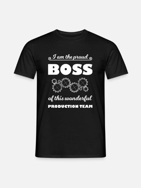 The Production Team - Men's T-Shirt - black