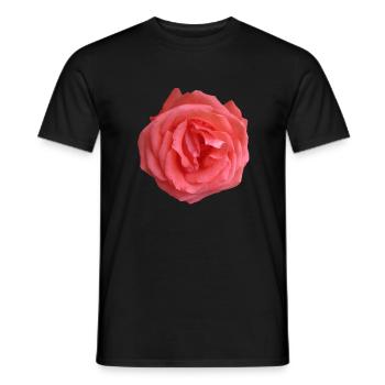 Soul Rose - Seelenrose - Männer T-Shirt - Schwarz - Vorne - AI Model Male 178 light (178cm)