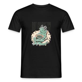Vous avez des grillons? - T-shirt homme - noir - Devant - AI Model Male 178 light (178cm)