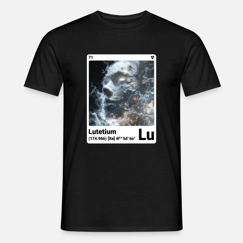 AI am Lutécium (wt) - T-shirt homme - noir