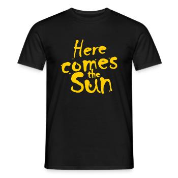 Sonne Sun Sommer Summer Urlaub Holidays - T-shirt homme - noir - Devant - AI Model Male 178 light (178cm)