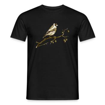 oiseau - T-shirt homme - noir - Devant - AI Model Male 178 light (178cm)