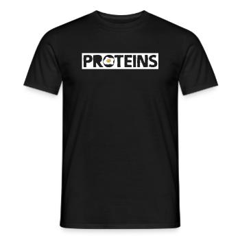 Eggs - Men's T-Shirt - black - Front - AI Model Male 178 light (178cm)