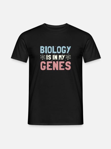 Biology - Men's T-Shirt - black