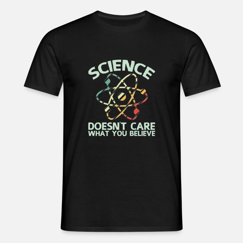 science - Men's T-Shirt - black