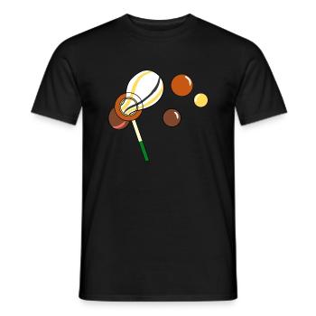 Gay Bear Bubbles Gay Bear Pride - Männer T-Shirt - Schwarz - Vorne - AI Model Male 178 light (178cm)