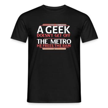 Ich befreie den Widder - Männer T-Shirt - Schwarz - Vorne - AI Model Male 178 light (178cm)