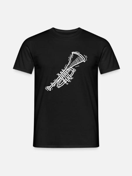Trumpet - Men's T-Shirt - black