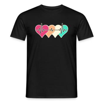 Krankenschwester Intensivpflege Medizin OP Nurse - Männer T-Shirt - Schwarz - Vorne - AI Model Male 178 light (178cm)
