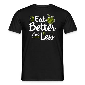 Nutritionist Nutritionist Dietician - Men's T-Shirt - black - Front - AI Model Male 178 light (178cm)