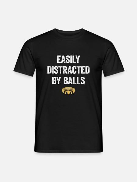 Conception Roundnet Player Enthusiast - T-shirt homme - noir