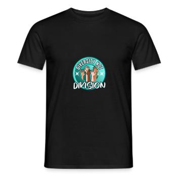 Feiern Sie die Vielfalt, nicht die Spaltung, die Einheit - Männer T-Shirt - Schwarz - Vorne - AI Model Male 178 light (178cm)