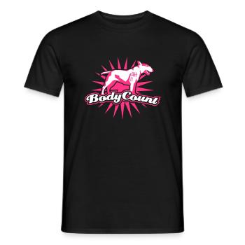 BodyCount - Männer T-Shirt - Schwarz - Vorne - AI Model Male 178 light (178cm)