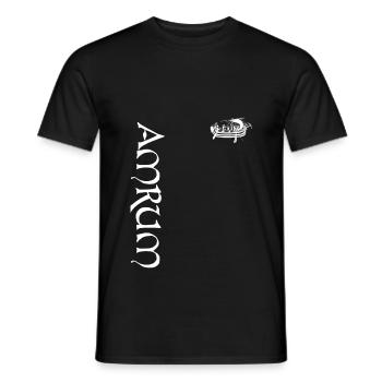Amrum, North Sea - Men's T-Shirt - black - Front - AI Model Male 178 light (178cm)